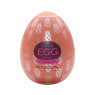 Мастурбатор-яйце Tenga Egg Cone, щільний TPE, пробник лубриканту 5 мл