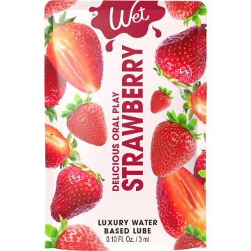 Пробник Wet Oral Play Strawberry, 3 мл