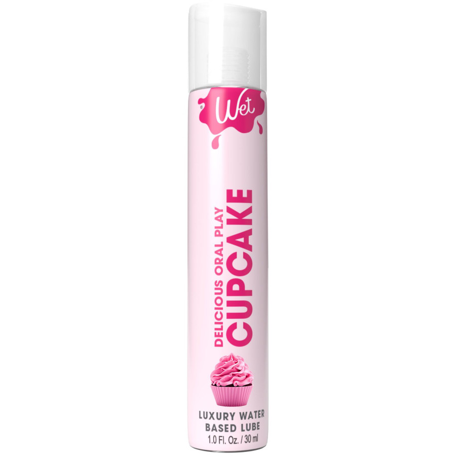 Лубрикант на водній основі Wet Oral Play Cupcake, 30 мл, їстівний, без цукру