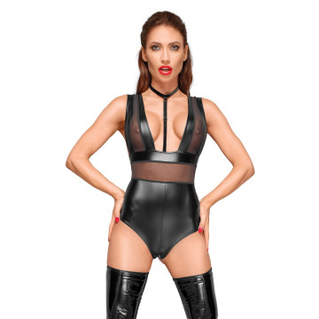 Боді Noir Handmade F183 Powerwetlook body - XL