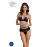 Комплект Passion KERRIA BIKINI black, XXL/XXXL, бралет і трусики-бікіні