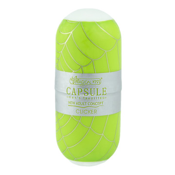 Мастурбатор кишеньковий Capsule Clicker Green