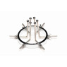 Анальний розширювач Master Series Oculus Stainless Steel Anal Explorer