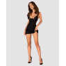 Сорочка Obsessive Bellastia chemise & thong XS/S