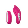 Вібратор у трусики Liebe Panty Vibe Recargable Cerise, нагрів до 39?°C, пульт, трусики S-M в комплекті