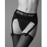 Трусики для страпона з підв’язками для панчіх Strap-On-Me REBEL HARNESS - XS