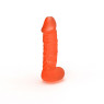 Крафтове мило-член з присоскою Чистий Кайф MEDIUM Orange, натуральне