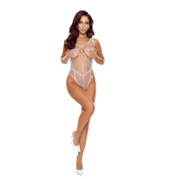 Бодістокінг Passion BS114 One Size, white