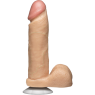 Фалоімітатор Doc Johnson The Realistic Cock 8 inch White - PVC, Vack-U-Lock, діаметр 5,1 см