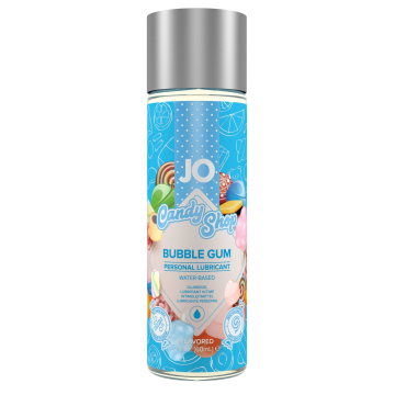 Лубрикант на водній основі JO H2O — Candy Shop — Bubblegum (60 мл) без цукру та парабенів