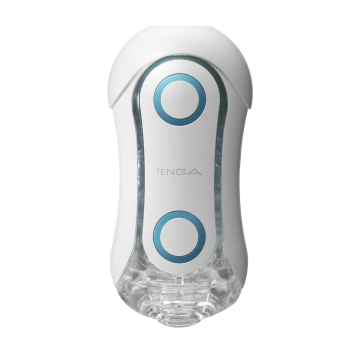 Мастурбатор Tenga Flip Orb — Blue Rush, з можливістю зміни тиску та стимулювальними кульками всереди