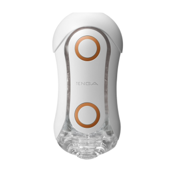 Мастурбатор Tenga Flip Orb — Orange Crash, з можливістю зміни тиску та стимулювальними кульками всер