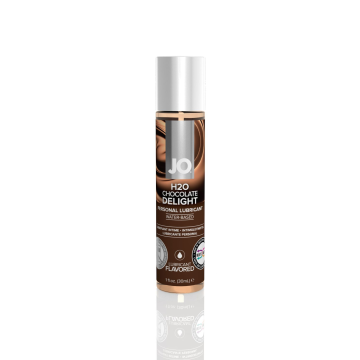 Змазка на водній основі JO H2O — Chocolate Delight (30 мл) без цукру, рослинний гліцерин