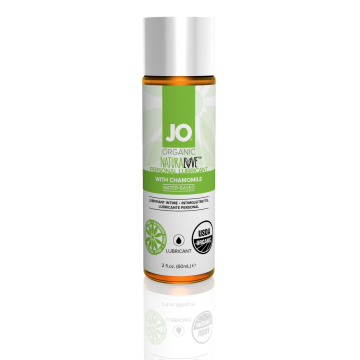 Змазка на водній основі JO NATURALOVE — ORGANIC (60 мл) з екстрактом листя агави та ромашки