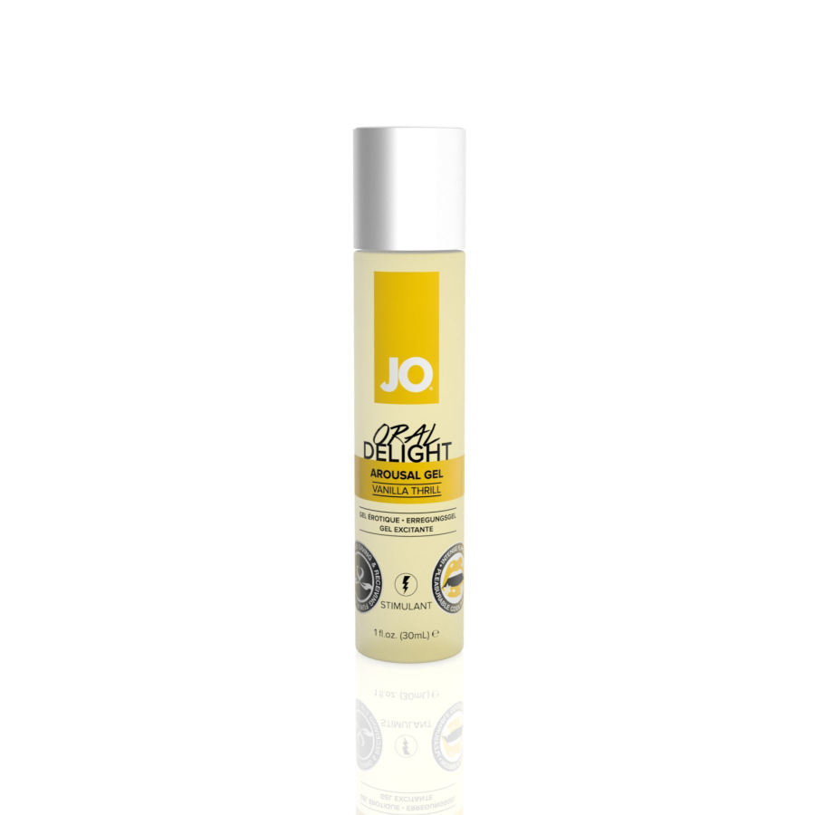 Гель для оральних пестощів JO Oral Delight Vanilla Thrill (30 мл), ефект холод-тепло