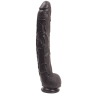 Фалоімітатор Doc Johnson Dick Rambone Cock Black, діаметр 6 см, довжина 42 см, ПВХ