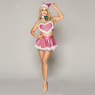 Новорічний еротичний костюм Блискуча Шеллі One Size Pink