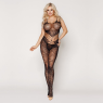 Ажурний бодістокінг з вирізами Клео Black One Size
