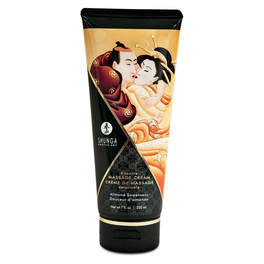 Їстівний масажний крем Shunga Kissable Massage Cream - Almond Sweetness, 200 мл