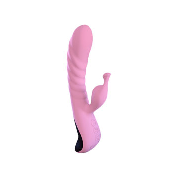 Вібратор Adrien Lastic Mini Trigger з масажними рухами стовбура