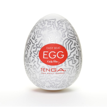 Мастурбатор-яйце Tenga Keith Haring Egg Party