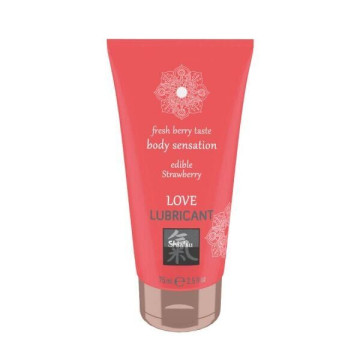 Лубрикант оральний SHIATSU Love Strawberry, 75 мл
