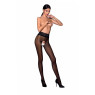 Еротичні колготки Passion TIOPEN 008 1/2 (30 den), black, з вирізом