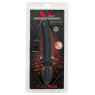 Анальний плаг з ділдо Doc Johnson Kink - Dual Density SECONDSKYN Fuck Plug - Black