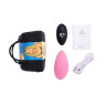 Вібратор в трусики FeelzToys Panty Vibrator Pink з пультом ДК, 6 режимів роботи, сумочка-чохол