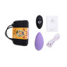 Вібратор в трусики FeelzToys Panty Vibrator Purple з пультом ДК, 6 режимів роботи, сумочка-чохол