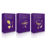 Романтичний подарунковий набір RIANNE S Ana's Trilogy Set I: помада-вібратор, затискачі, пов'язка