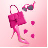 Вібратор-сердечко Rianne S: Heart Vibe Rose, 10 режимів, медичний силікон, подарункове паковання