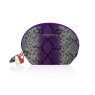 Вібратор для точки G Rianne S: Boa Mini Purple, 10 режимів роботи, медичний силікон, косметичка-чохо
