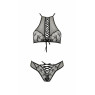 Еротичний комплект Passion AZALIA SET L/XL, black