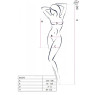 Відверта сукня-сітка Passion BS073 red