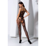 Ажурний бодістокінг з інтимними вирізами Passion BS076 black