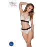 Трусики з широкою гумкою і мереживом Passion PS001 PANTIES XL, ecru