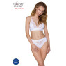 Трусики з широкою гумкою і мереживом Passion PS001 PANTIES L, white