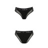 Трусики з прозорою вставкою Passion PS002 PANTIES L, black