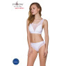 Трусики з прозорою вставкою Passion PS002 PANTIES L, white