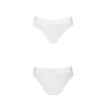 Трусики з прозорою вставкою Passion PS002 PANTIES XL, white