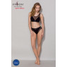 Топ з прозорою вставкою Passion PS002 TOP S, black