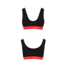 Спортивний топ на широких бретелях Passion PS003 TOP S, black