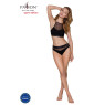 Трусики з прозорою вставкою Passion PS006 PANTIES S, black