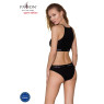 Спортивний топ з прозорою вставкою Passion PS006 TOP XL, black