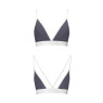 Спортивний топ з подвійними бретелями Passion PS007 TOP S, dark grey