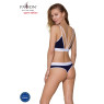 Спортивний топ з подвійними бретелями Passion PS007 TOP S, navy blue