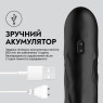 Вібратор кролик OnQ Terry II з рухом вгору-вниз на 1.5 см, 10 швидкостей, чорний, 27 см