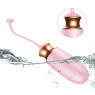 Віброяйце з підігрівом та пультом дистанційного керування - Vibrating Silicone Love EGG USB