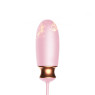 Віброяйце з підігрівом та пультом дистанційного керування - Vibrating Silicone Love EGG USB